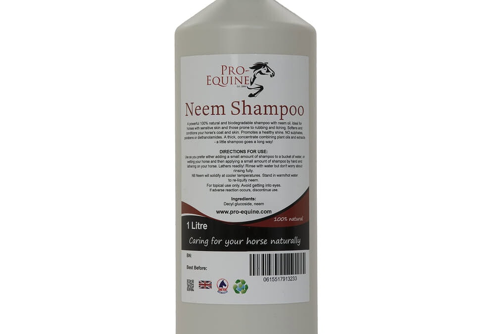 Neem horse shampoo