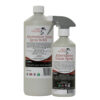 Image of a 500ml bottle of neem horse spray and a 1 litre bottle of refill