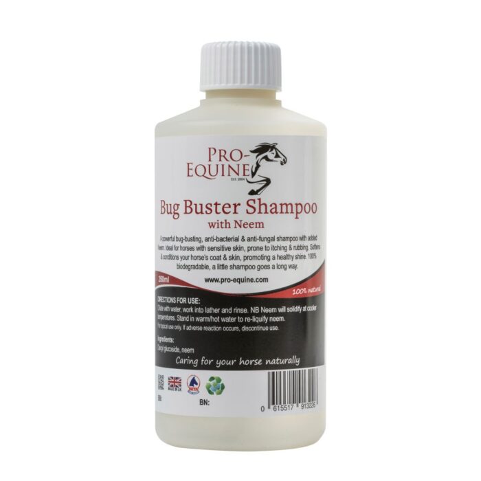 Bottle of Bug Buster Shampoo with Neem Oil