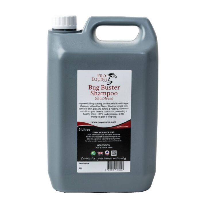 5 litre jerry can Bug Buster Shampoo with Neem