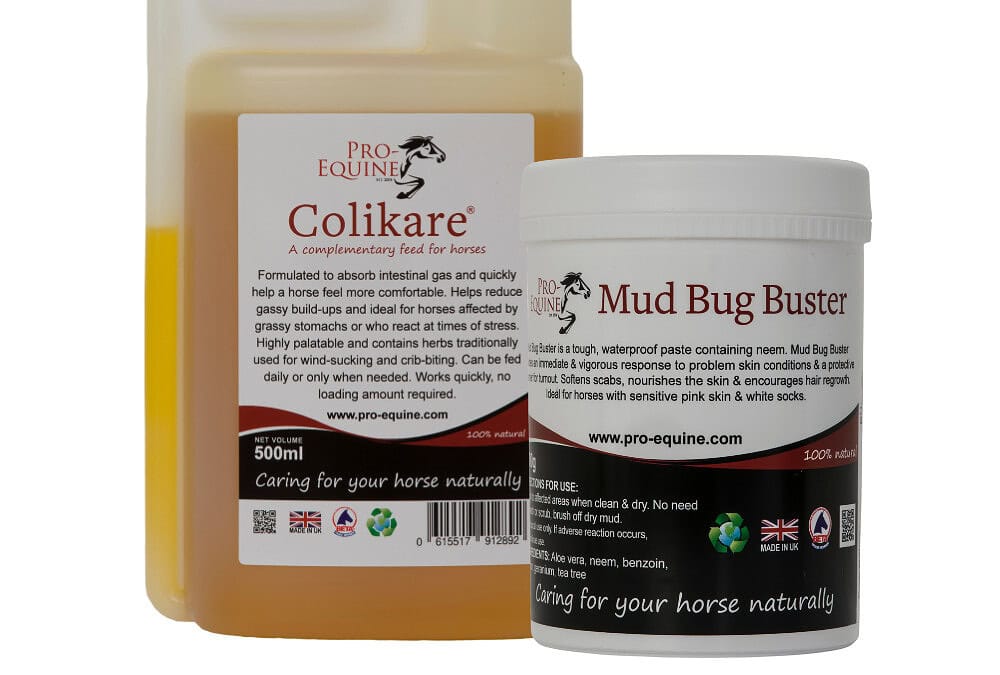 SPRING OFFER! 1 x 500ml Colikare supplement & 1 x Mud Bug Buster for £31.50 inc VAT