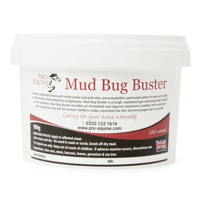 Mud Bug Buster is a waterproof paste for horses and mud fever