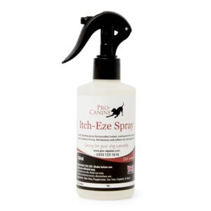 For itchy dog skin, the Pro-Canine essential gives fast relief to scratching