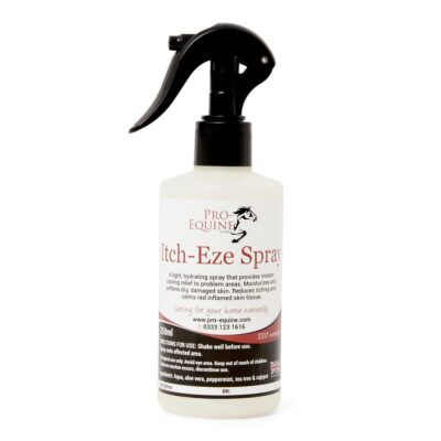 Itchy horse spray for sensitive horses