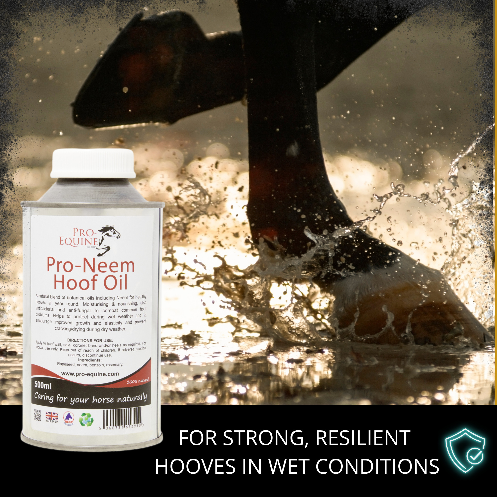 Pro-Neem Hoof Oil for healthy hooves all year round **NEW** - Image 2