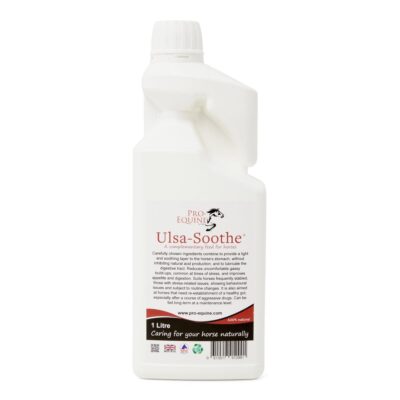 Ulsa-Soothe gastric horse health supplement for ulcers. Ulcer care for horses.