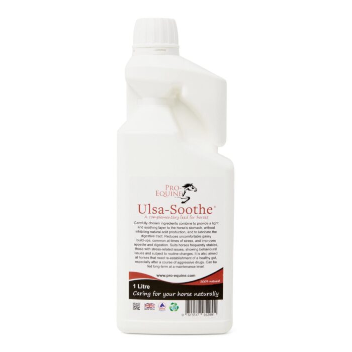 Ulsa-Soothe gastric horse health supplement for ulcers. Ulcer care for horses.